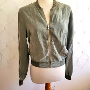 Aviator Jacket by Subdued / Made In Italy / Size 4